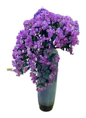 天然紫水晶发财树招财树陶瓷花瓶别墅客厅公司开业乔迁送礼摇钱树