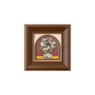 中古风实木画框榫卯工艺空框装裱油画框简约相框大尺寸挂墙A4定制