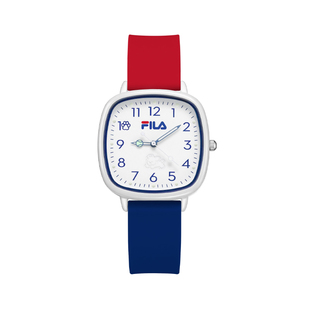 FILA斐乐小方表男女学生考试专用只看时间走时精准石英手表6848