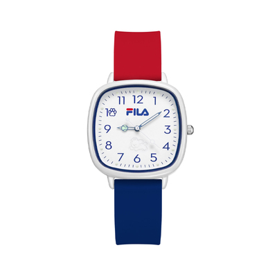 FILA斐乐小方表男女学生考试专用只看时间走时精准石英手表6848