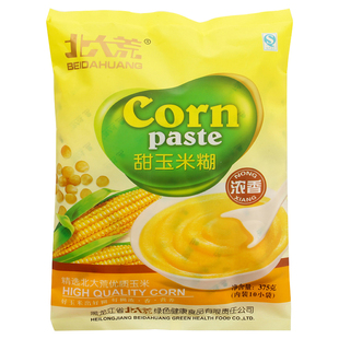 中国农垦北大荒黑龙江东北特产甜玉米糊375g冲调饮品健康早餐