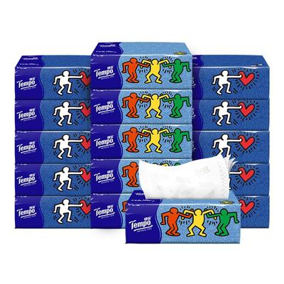 得宝抽纸16包箱90抽樱花香味无香纸巾4层厚大软抽家用实惠餐巾纸