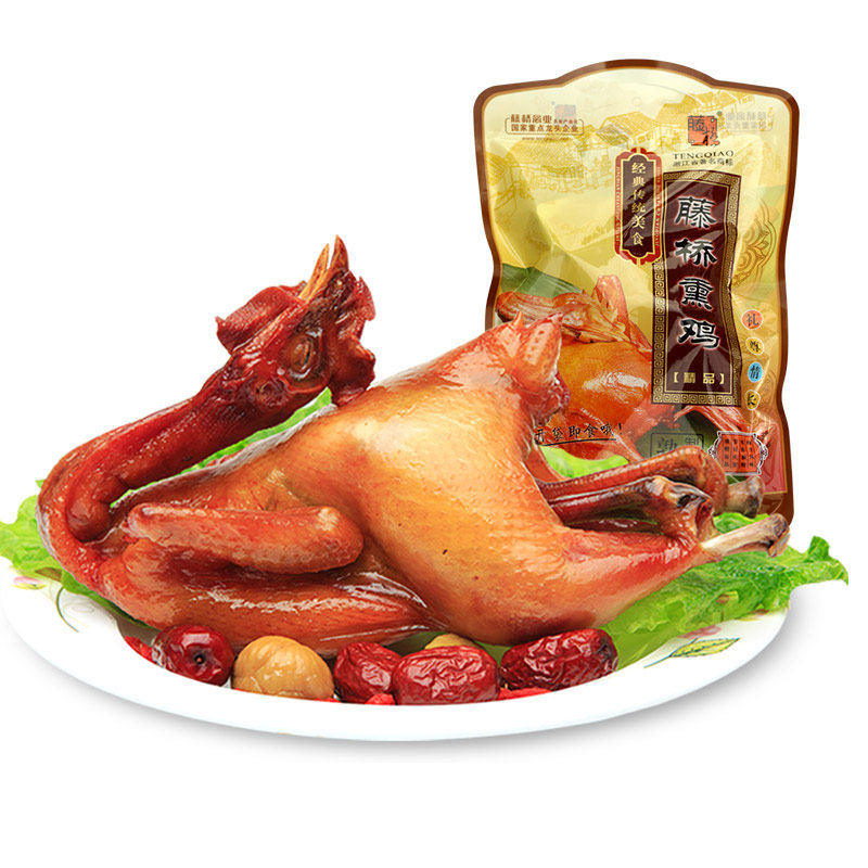 休闲藤桥熏鸡藤桥牌藤桥熏鸡