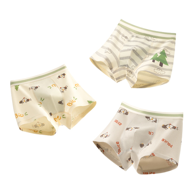 男童内裤儿童纯棉a类四角短裤