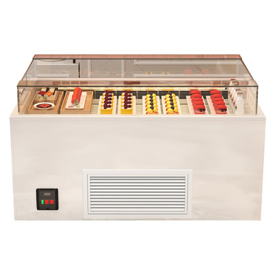 西美子敞开式冷藏风冷三明治柜