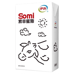 伊利somi索非蜜斯浓香厚牛乳特调乳索菲密斯商用非氢化基奶茶底乳