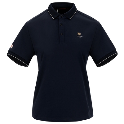 马天奴POLO领抗菌领短袖棉质T恤