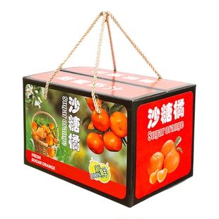天信达·5斤砂糖橘橘子手提箱现货水果礼盒包装空盒手提盒纸箱