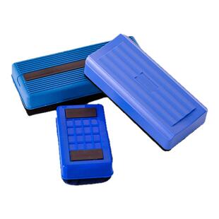 齐富QF-S10中号黑板擦可吸附绒布白板擦强力磁性办公白板擦画板擦学校黑板擦电子玻璃白板擦磁性白板擦粉笔擦