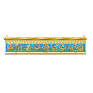 宫廷宝贝故宫文创九龙壁金属冰箱贴博物馆纪念品生日礼物旗舰店