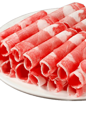 冬日火锅必备！鲜嫩高品质羊肉卷