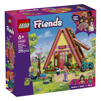 LEGO乐高42682 野营小屋益智拼搭积木儿童模型玩具