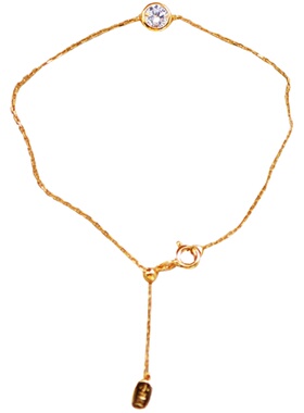 《永恒》原创设计s925女单钻手链