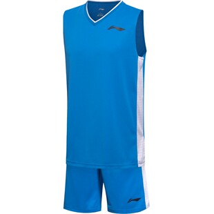 李宁男生儿童篮球服套装小学生男女定制印字幼儿篮球服男童球衣夏