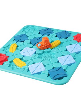 高智商烧脑筑路迷宫玩具