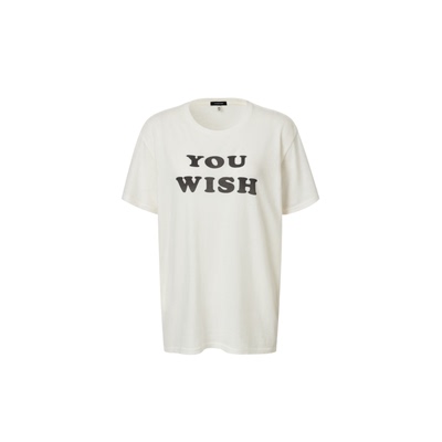 R13个性手工印花圆领T恤