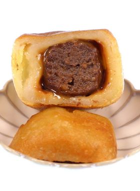 真味兴传统特产鲜肉包装玉兰饼