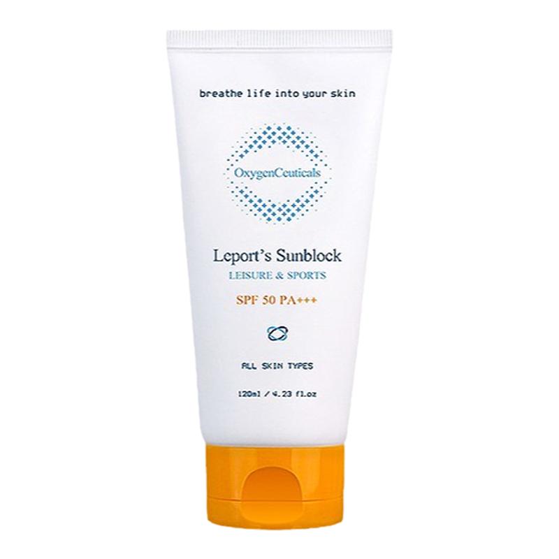 韩国Oxygenceuticals氧丽可丝防晒乳保湿身体防晒隔离霜SPF50120m