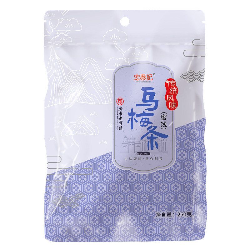 宏泰记乌梅条干水果店商用