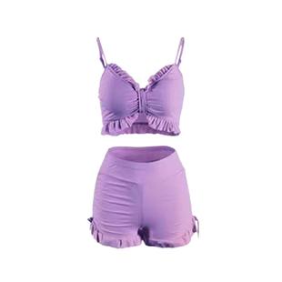 分体游泳衣女微胖女孩遮肉三件套2026新款爆款保守泡温泉性感泳装