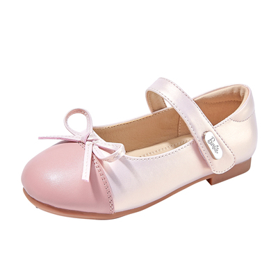 芭比童鞋女童皮鞋2026年新款春季