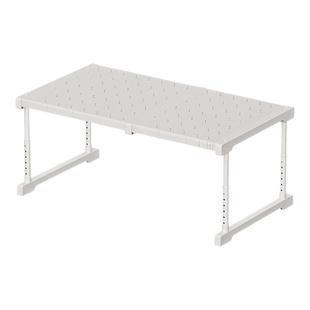 柜子分层架高度可调隔板衣柜伸缩置隔断物架衣物收纳神器鞋柜隔层