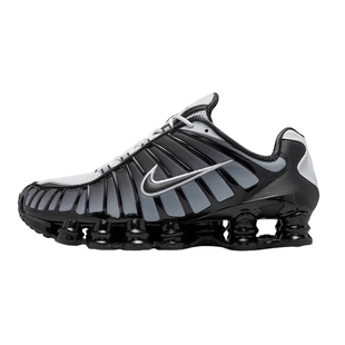 耐克男鞋NIKE SHOX TL深灰色运动休闲鞋缓震复古老爹鞋AV3595-017