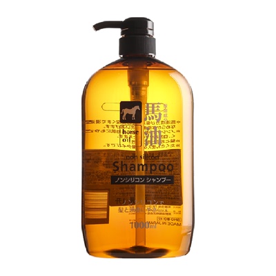 进口去头屑日本马油洗发水1L