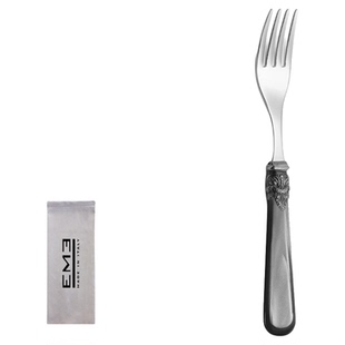 意大利EME拿破仑黑珍珠贝母手柄不锈钢刀叉牛排专用欧式高档餐具