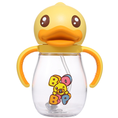 小黄鸭b.duck防呛卡通儿童吸管杯
