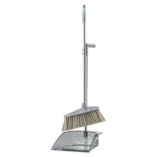 扫把扫帚簸箕组合套装家用2025新款塑料笤帚垃圾铲捎不粘头发扫地