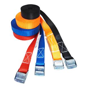 货物捆绑带 简易压扣拉紧器带灭火器固定带 摩托车绑行李箱捆绑带