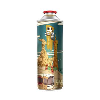 珠江扎啤国产鲜啤酒罐装原浆啤酒
