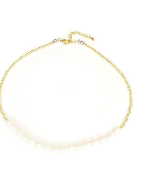 MLGM高级感轻奢珍珠颈链 原创小众饰品ins风女神锁骨链节日小礼物