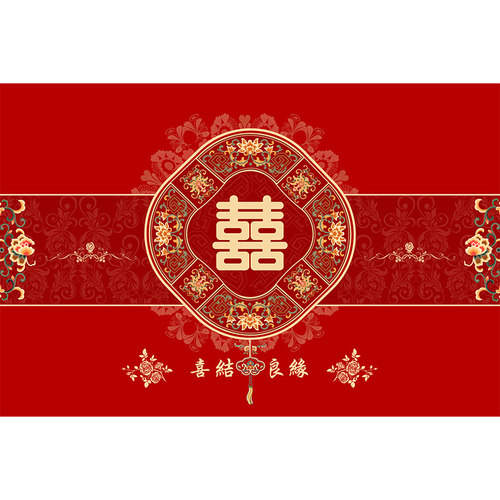 喜字结婚门口地垫入户门地垫进门硅藻泥家用脚垫新婚房喜庆红地毯