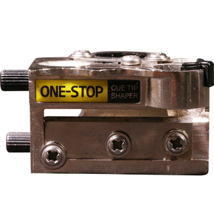 ONE STOP多功能台球杆换皮头打磨器修理工具刀片弧形锉针刺专用品