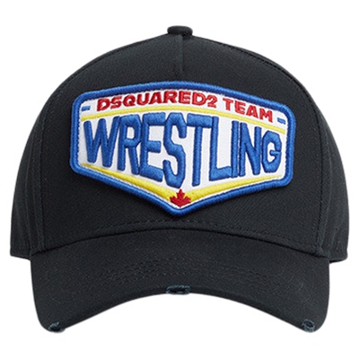 【5折】DSQUARED2/D2次方  男士休闲时尚字母棉质棒球帽
