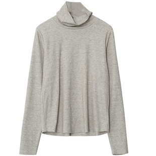 胖仙女莹莹大码女装胖MM春秋韩版高领内搭修身显瘦百搭弹力打底衫