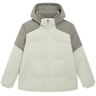 【汪东城同款】特步羽绒服男士冬季上衣保暖防风外套975429190007