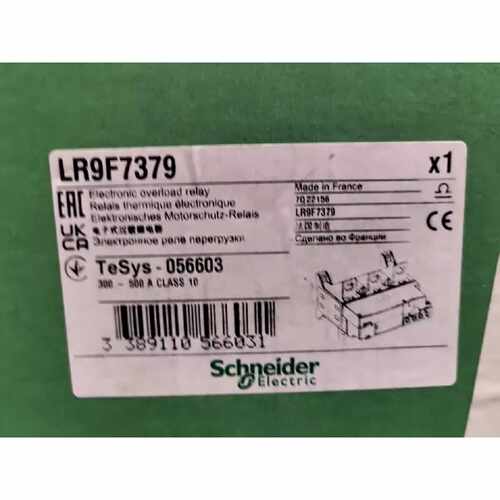 议价LR9F7379热过载继电器300500A全新原维修