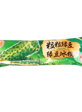 40支绿豆冰棍冰爽雪糕经典老冰棒