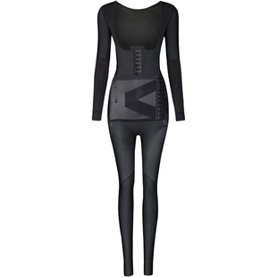 芊尔美依塑身衣全身连体强力收腹加压束腰塑形美体产后修复束身衣