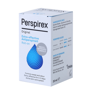 丹麦百汗消perspirex止汗露小瓶汗珠男抑制冬天腋下出汗除汗滚珠