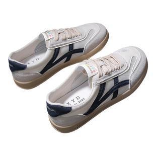 爆款透气阿甘鞋小白鞋女款2026夏季新款夏日百搭休闲运动网红板鞋