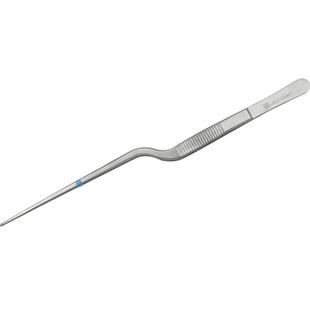 上海金钟不锈钢鼻用镊枪形枪状镊14/16/20cm采耳掏耳夹耳耵聍镊子