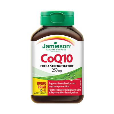 JAMIESON健美生辅酶Q10软胶囊