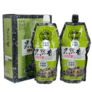 天科宇秀果然香黑枸杞黑发蜡染黑油黑发霜黑又柔葡萄醇染发剂发膏