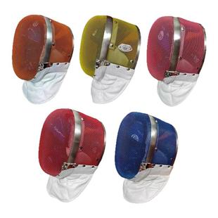 FIE1600N彩色佩剑面罩czhe可脱可洗护面新规儿童成人比赛头盔