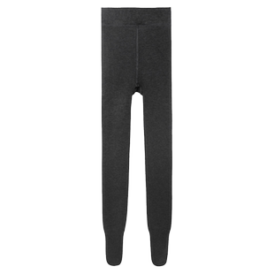 儿童舞蹈袜加绒连裤袜白色秋冬季保暖黑色女童跳舞练功专用打底裤