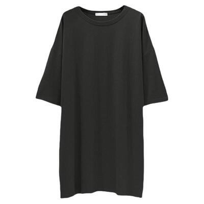 加大码200宽松纯棉光版短袖T恤女